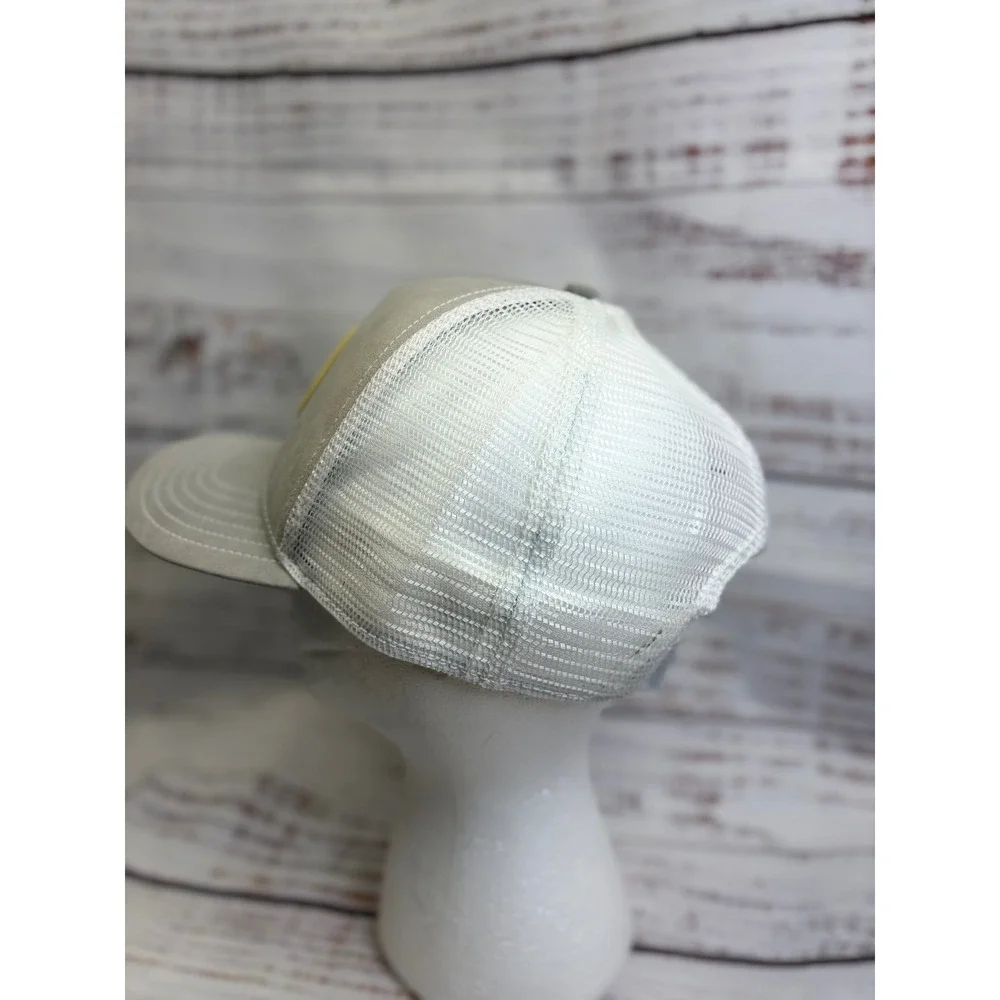 Pistil Womens Grey Mountain Patch Mesh Viva Trucker Hat Snapback Cap Grey White